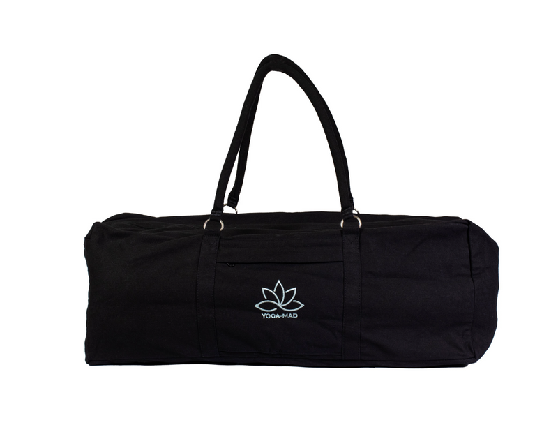 deluxe yoga bag black