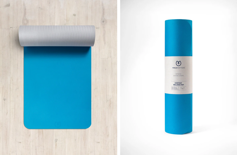 8mm-Wellness Yoga Mat-Thick Yoga Pilates NonSlip YogaMat