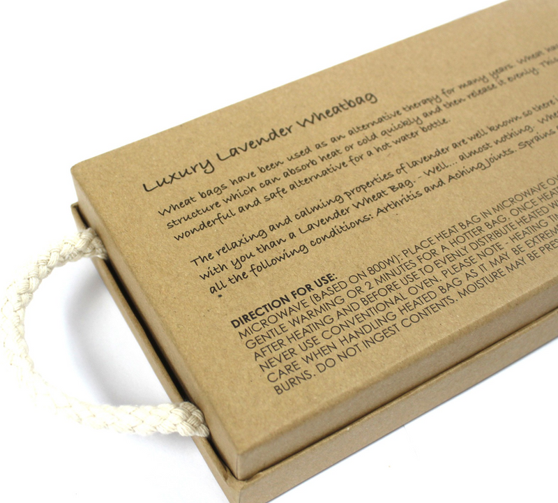 Luxury Lavender Gift Bags | Wheat Bags- Alternative Therapy