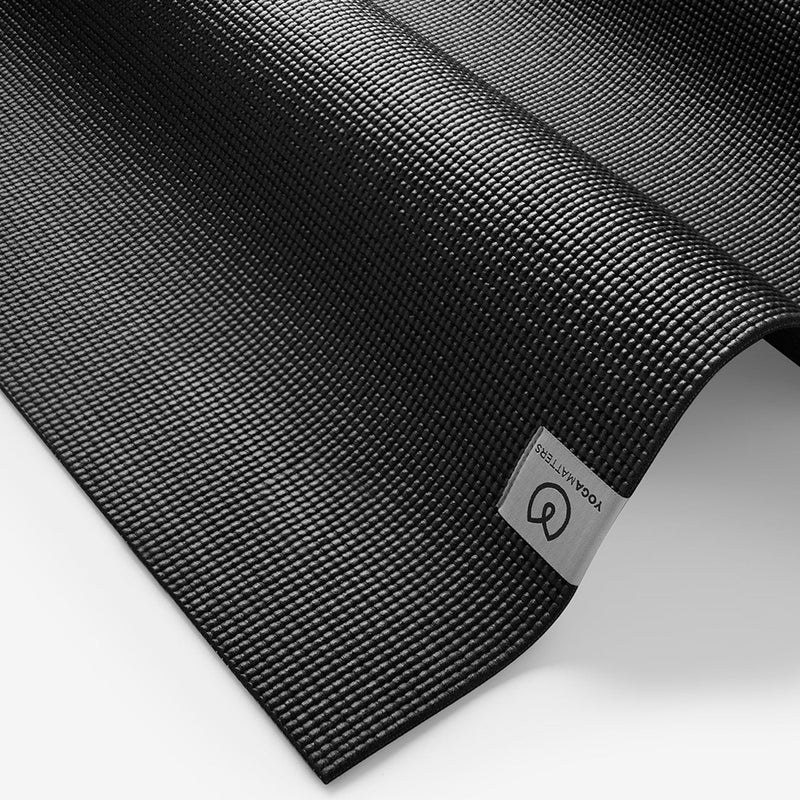 yogamatters sticky yoga mat black