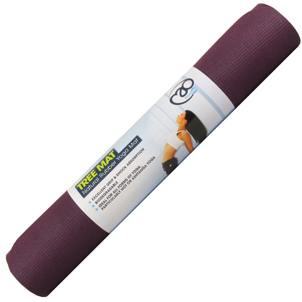 Tree Rubber Yoga Mat by Yoga Mad